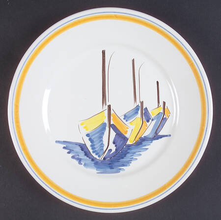Escale Luncheon Plate