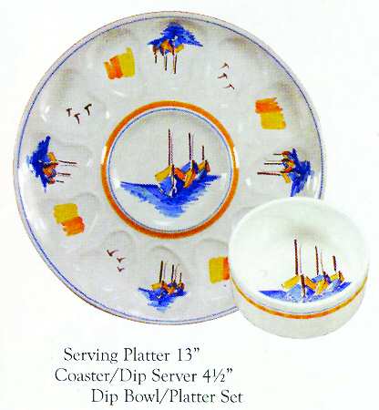Escale (2 Piece) Chip & Dip Set