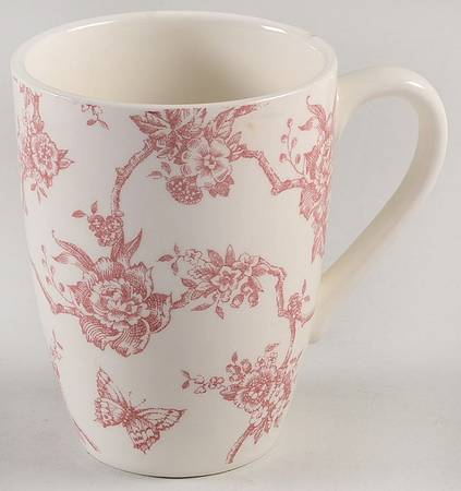 Toile de Jouy Pink Mug
