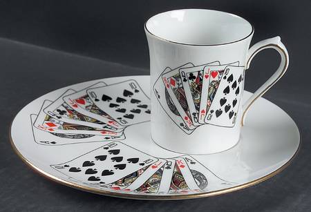 Cut for Coffee (Smooth) Snack Plate & Mug Set
