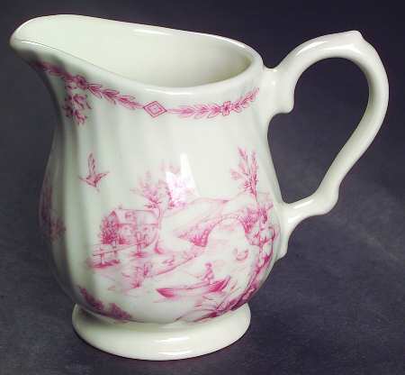 Chelsea Toile Pink Creamer