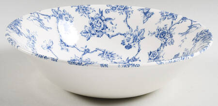 Toile de Jouy Blue Individual Pasta Bowl