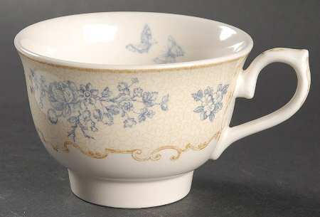 Toile de Jouy Blue Footed Cup