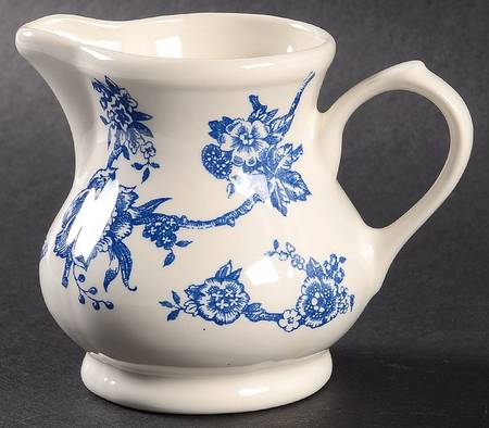 Toile de Jouy Blue Creamer