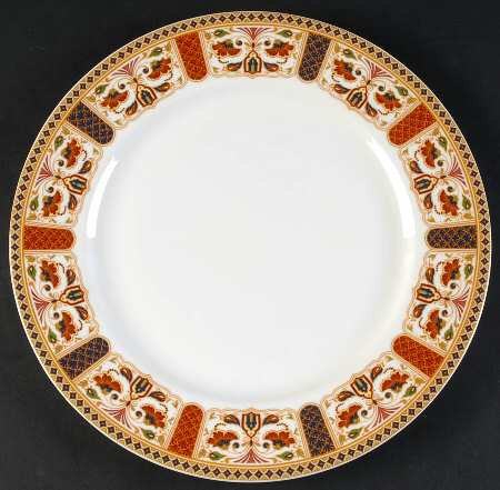 Imari 12" Chop Plate (Round Platter) by Queen's