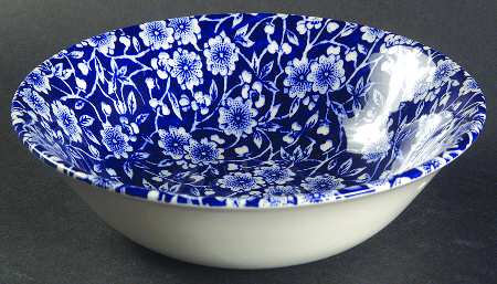 Calico Blue (Malaysia) Coupe Cereal Bowl