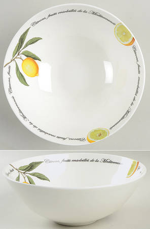 Fruits du Soleil 8" Individual Pasta Bowl