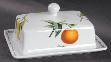 Fruits du Soleil Rectangular Covered Butter