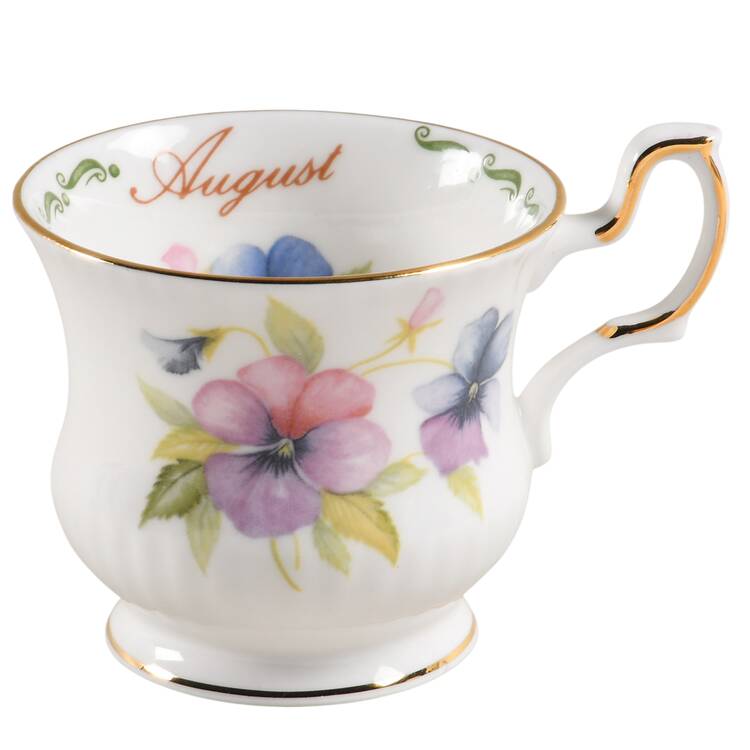 Flower of the Month Footed Cup