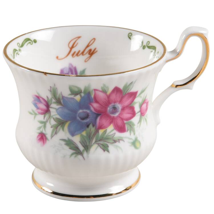 Flower of the Month Footed Cup