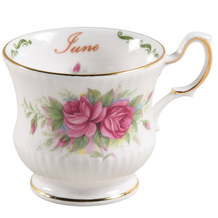 Flower of the Month Footed Cup