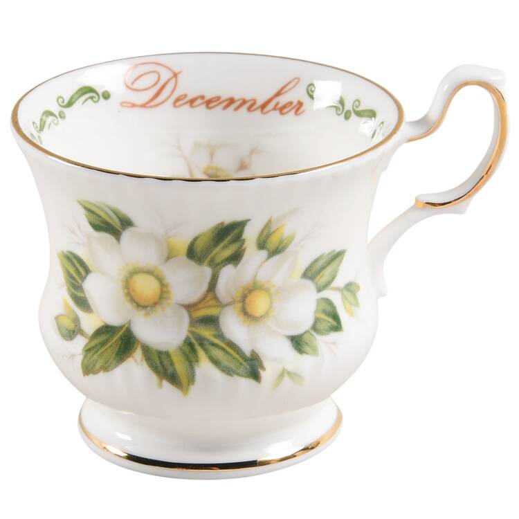 Flower of the Month Footed Cup