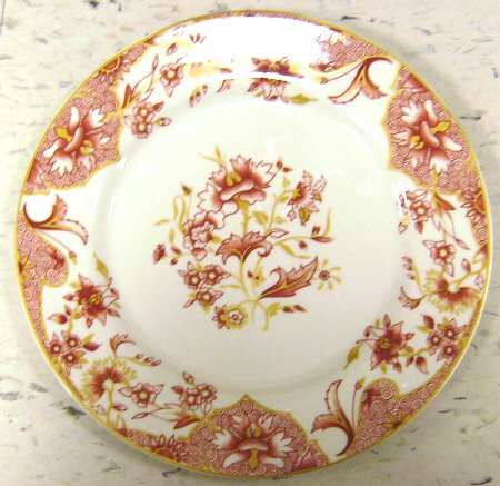 Oriental Flowers Salad Plate