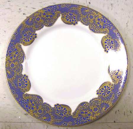 Blue Lace Dinner Plate