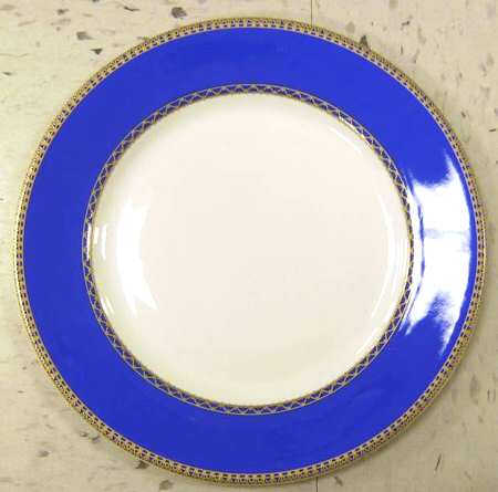 Blue Lace Salad Plate