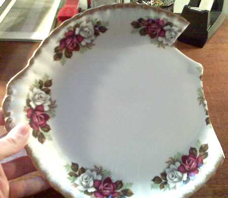 Charlotte Handled Cake Plate