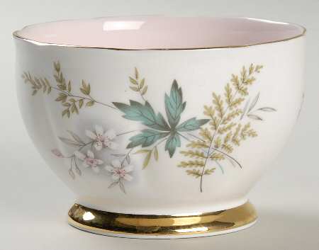 Louise (Pink Center) Open Sugar Bowl