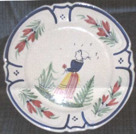 QUI79 Salad Plate