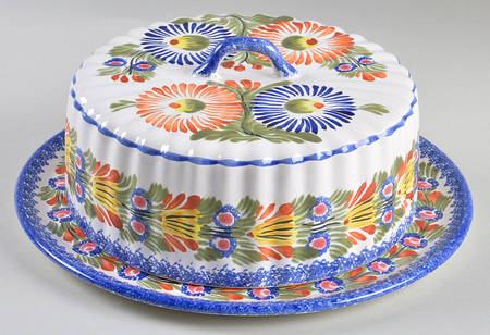 QUI86 Cheese Dome with 10" Plate