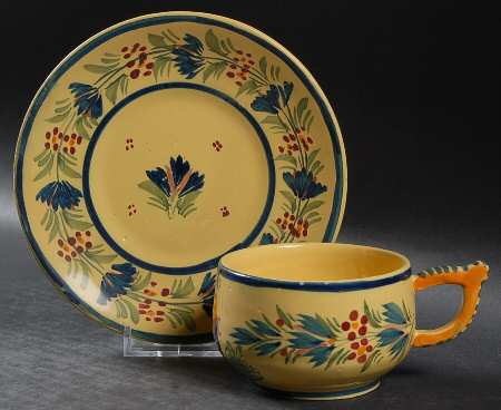 393 Flat Cup & Saucer Set