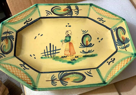 QUI97 10" Oval Serving Platter