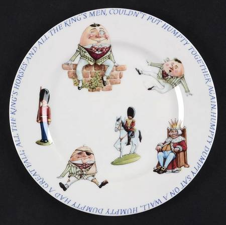 Humpty Dumpty Child's Plate