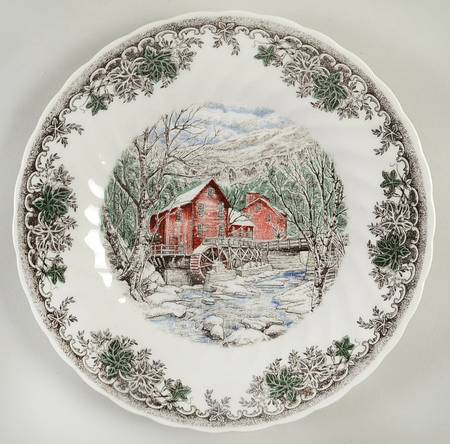 Country Village Salad Plate
