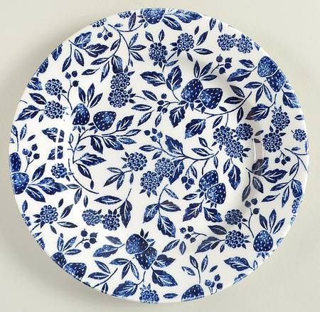 Tiverton Blue Salad Plate
