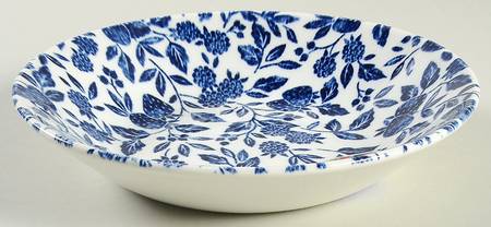Tiverton Blue Coupe Soup Bowl