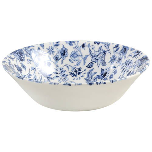 Antique Floral Coupe Cereal Bowl - Set of 4