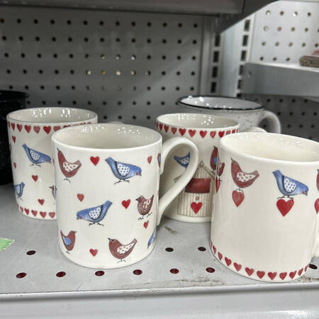 Alex Clark Lovebirds Mug