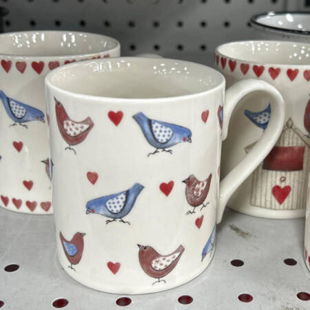 Alex Clark Lovebirds Mug