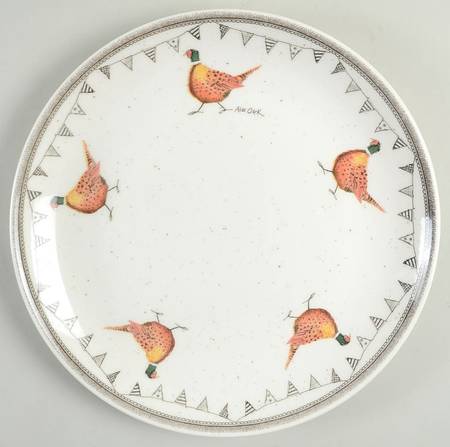 Alex Clark Wildlife Dinner Plate