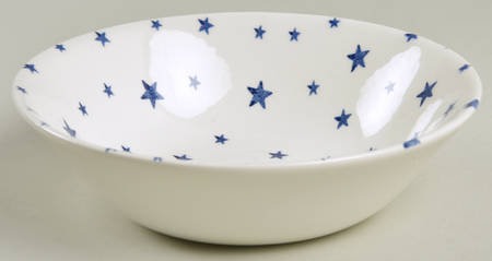 Stars Blue Soup/Cereal Bowl