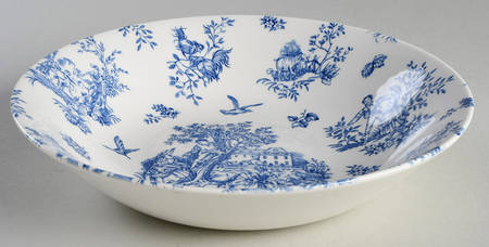 Toile de Jardin Light Blue Coupe Soup Bowl