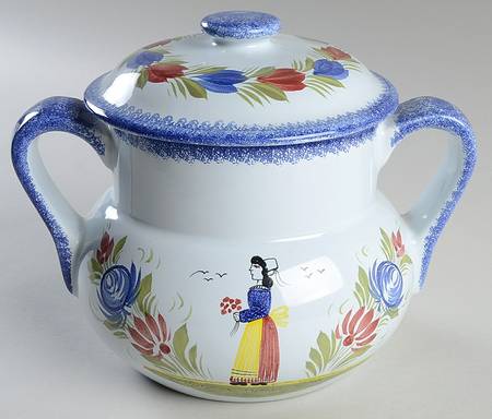 Les Plats du Chef Cookie Jar & Lid