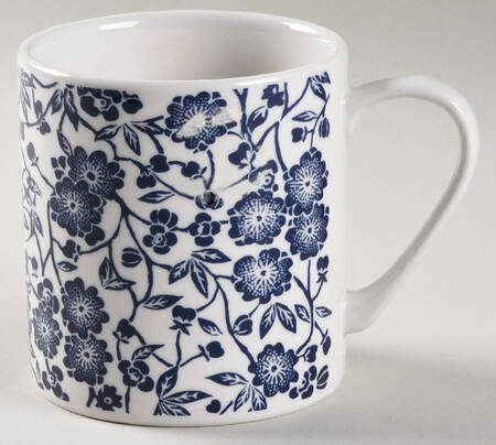 Victorian Calico White Mug