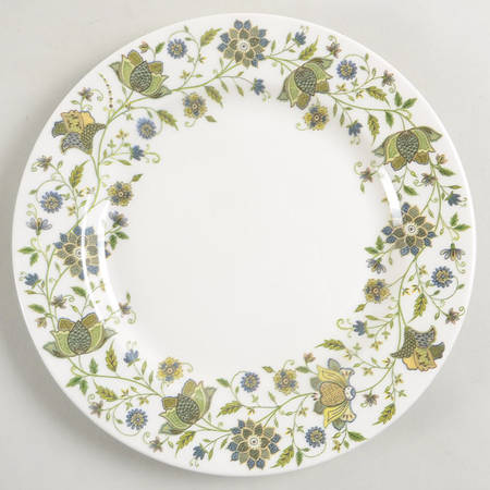 Hidden World Indian Silk Salad Plate
