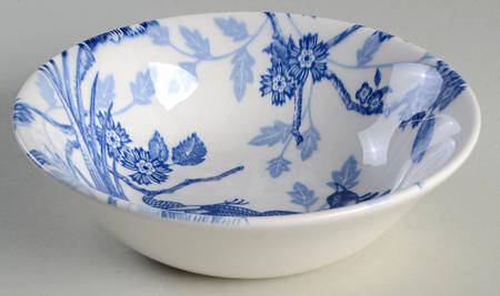 Kujaku Blue Coupe Cereal Bowl