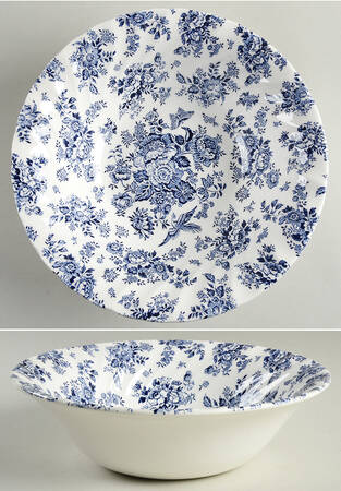 Oriental Garden 9" Round Vegetable Bowl