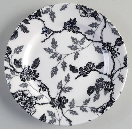 Black Orchid Salad Plate