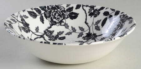Black Orchid 9" Salad Serving Bowl