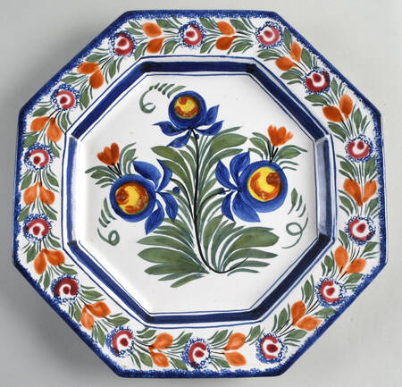 QUI124 12" Octagonal Serving Platter