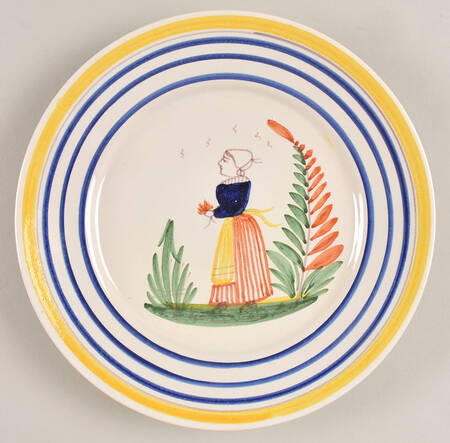 QUI130 Salad Plate
