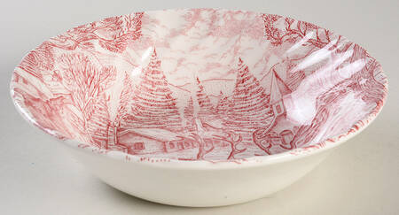 Santa Red Soup/Cereal Bowl