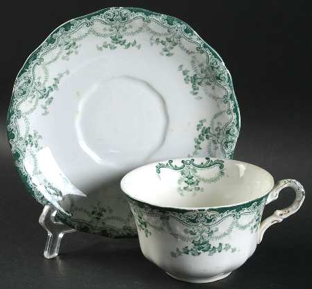 Kermit Flat Cup & Saucer Set