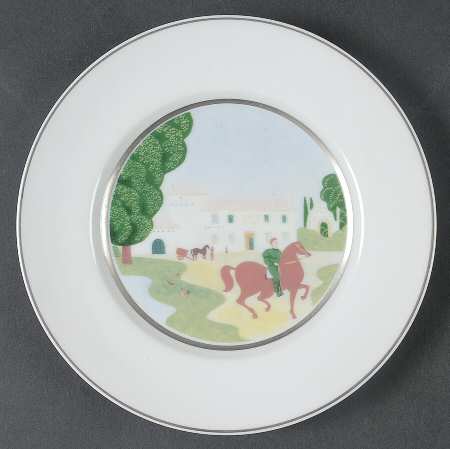 12 Hours Bread & Butter Plate