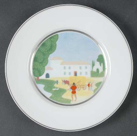 12 Hours Bread & Butter Plate