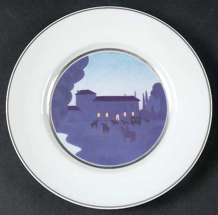 12 Hours Bread & Butter Plate