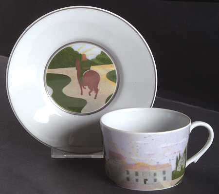 12 Hours Flat Cup & Saucer Set